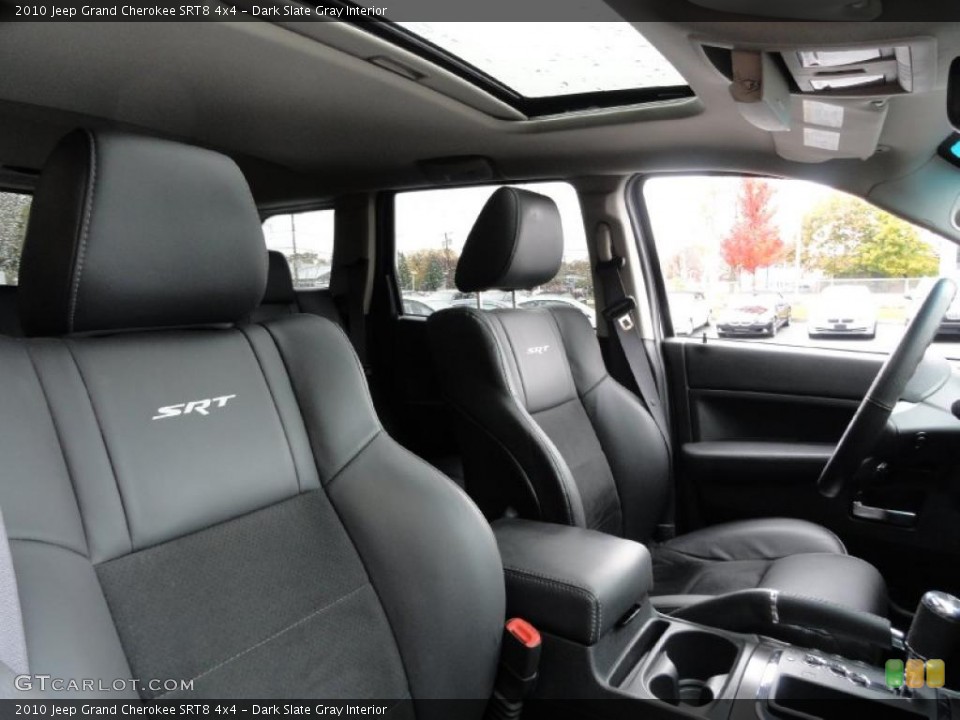 Dark Slate Gray Interior Photo for the 2010 Jeep Grand Cherokee SRT8 4x4 #39392429