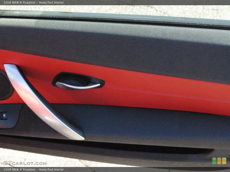 Imola Red Interior Door Panel for the 2008 BMW M Roadster #39393389