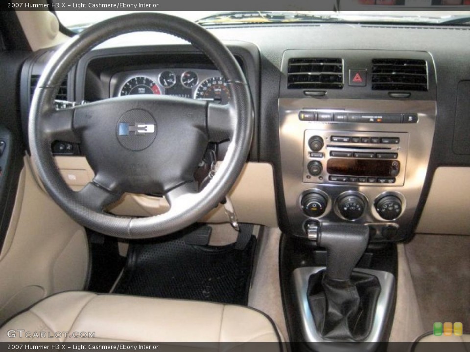 Light Cashmere/Ebony Interior Dashboard for the 2007 Hummer H3 X #39394629
