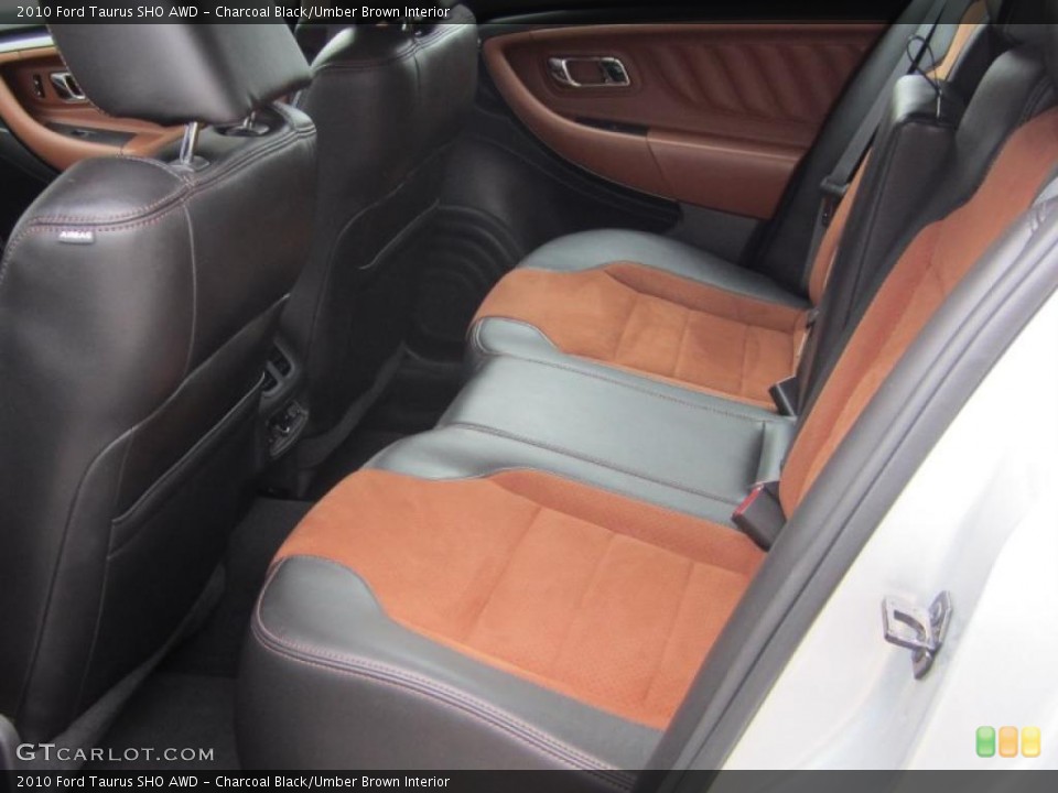 Charcoal Black/Umber Brown Interior Photo for the 2010 Ford Taurus SHO AWD #39396121