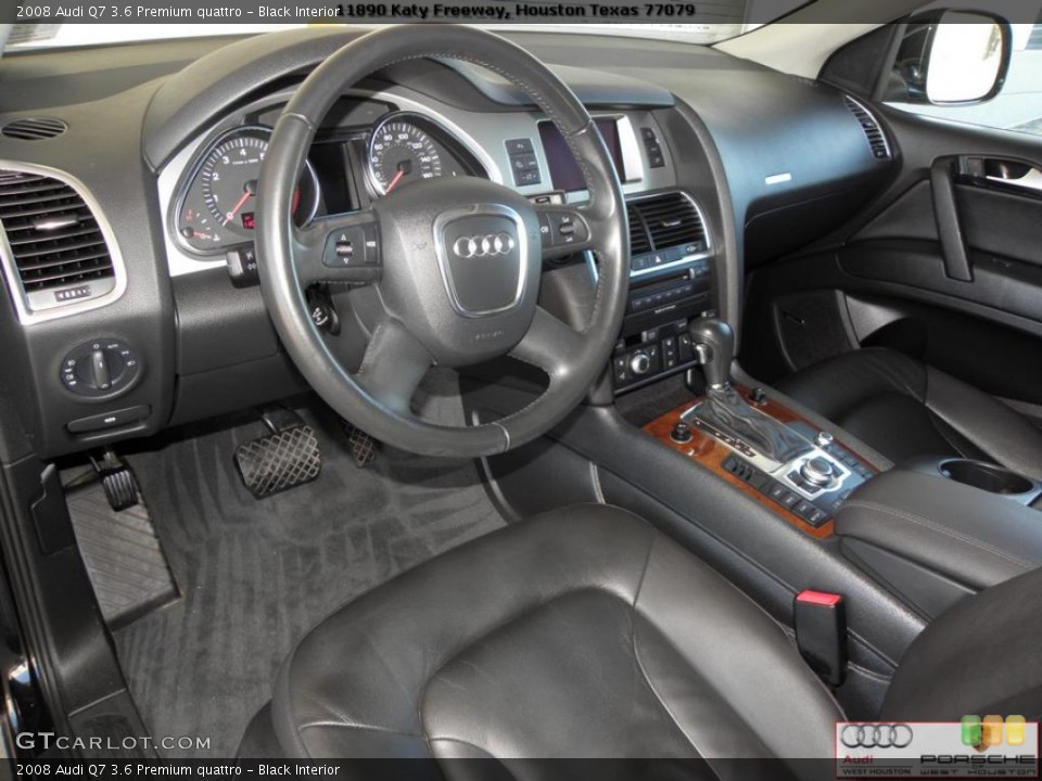 Black Interior Prime Interior for the 2008 Audi Q7 3.6 Premium quattro #39396357
