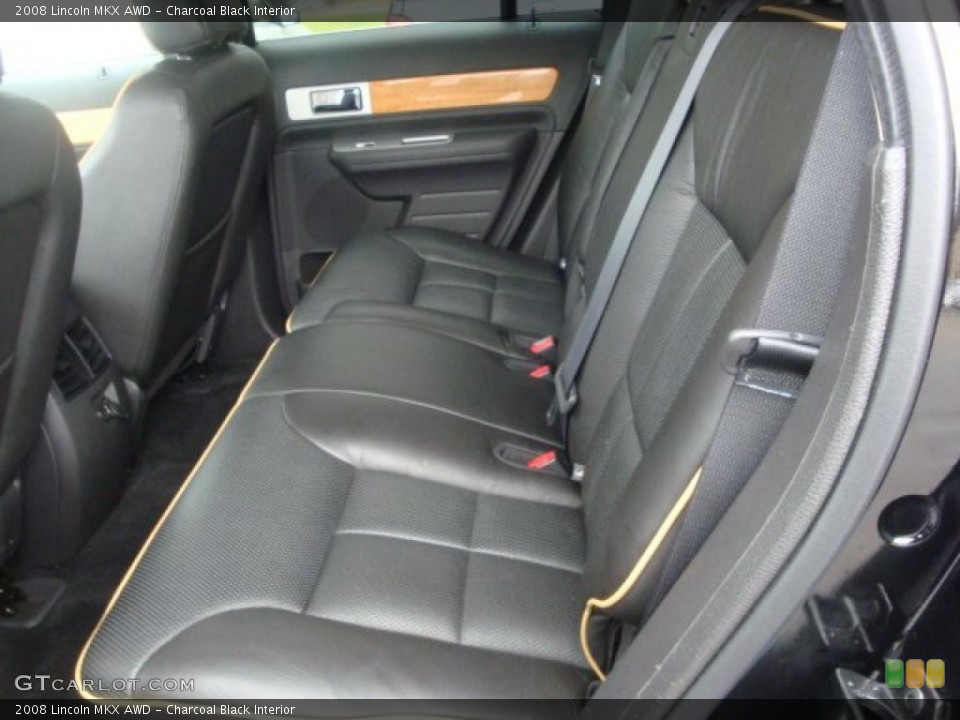 Charcoal Black Interior Photo for the 2008 Lincoln MKX AWD #39397289
