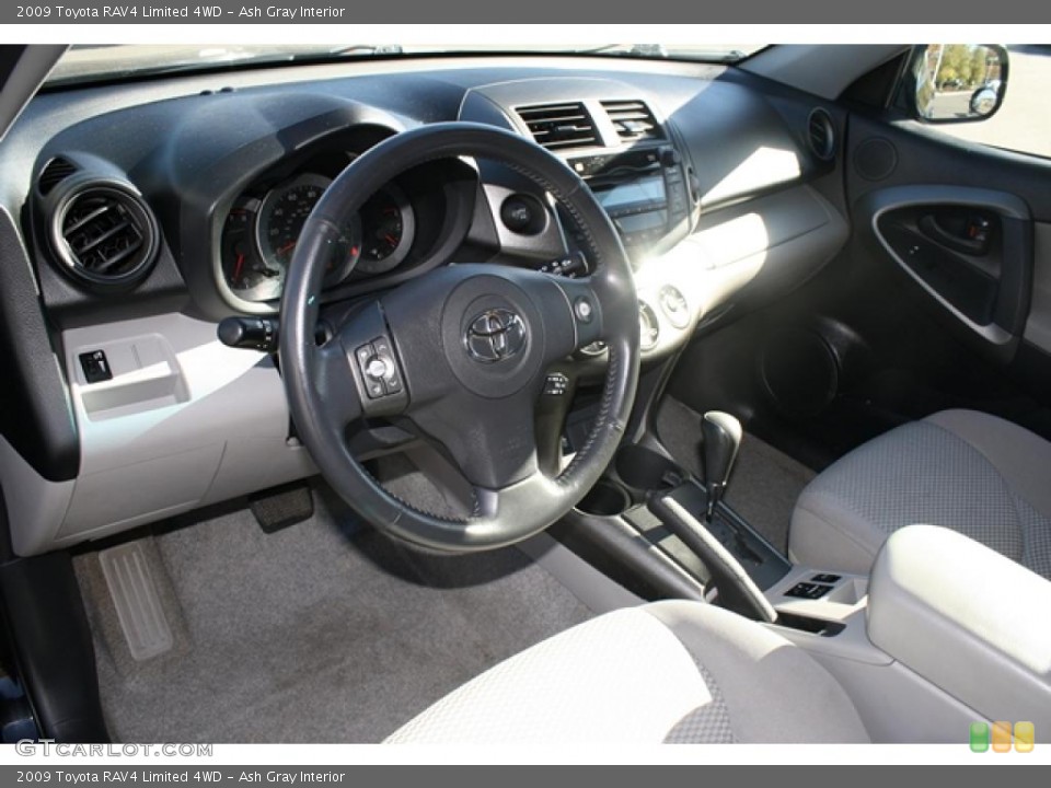 Ash Gray Interior Photo for the 2009 Toyota RAV4 Limited 4WD #39397317