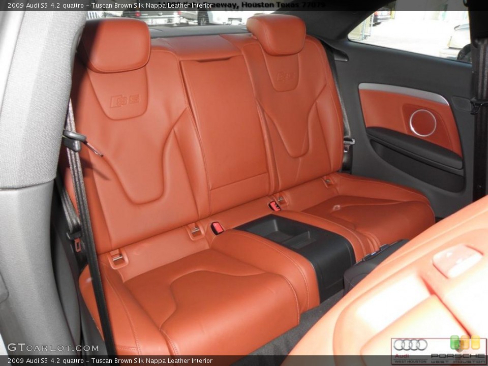 Tuscan Brown Silk Nappa Leather Interior Photo for the 2009 Audi S5 4.2 quattro #39397337