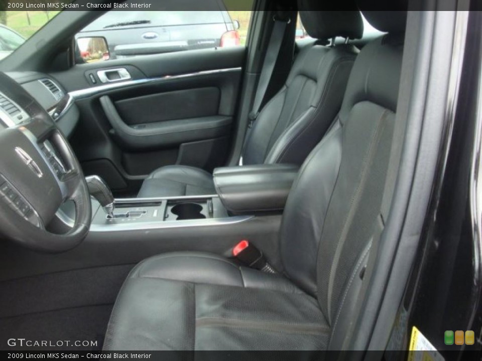 Charcoal Black Interior Photo for the 2009 Lincoln MKS Sedan #39397480