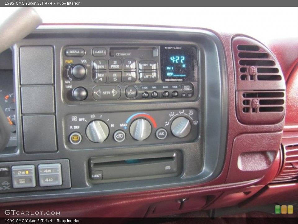 Ruby Interior Controls for the 1999 GMC Yukon SLT 4x4 #39397973