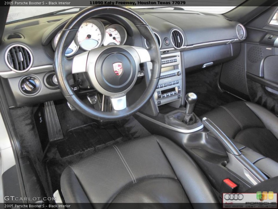 Black Interior Prime Interior for the 2005 Porsche Boxster S #39397993
