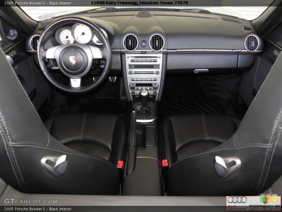 Black Interior Prime Interior for the 2005 Porsche Boxster S #39398069