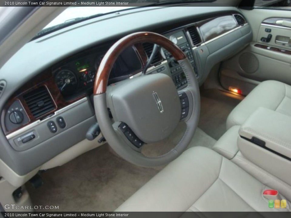 Medium Light Stone Interior Prime Interior for the 2010 Lincoln Town Car Signature Limited #39398385