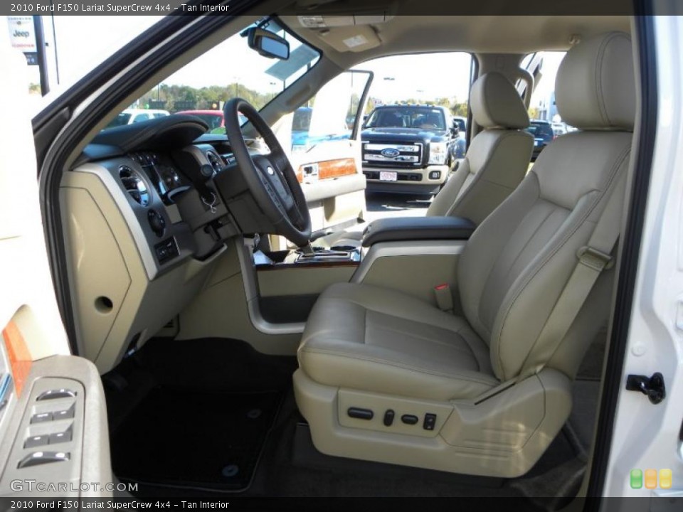 Tan Interior Photo for the 2010 Ford F150 Lariat SuperCrew 4x4 #39398777