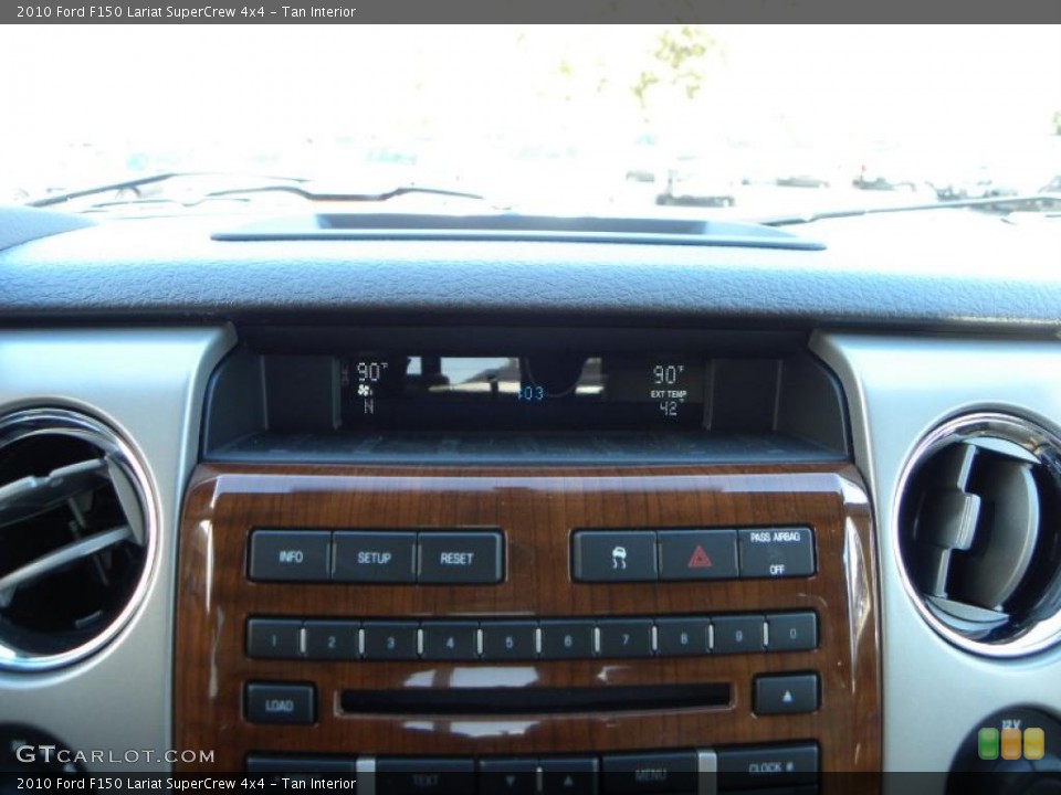 Tan Interior Controls for the 2010 Ford F150 Lariat SuperCrew 4x4 #39398953