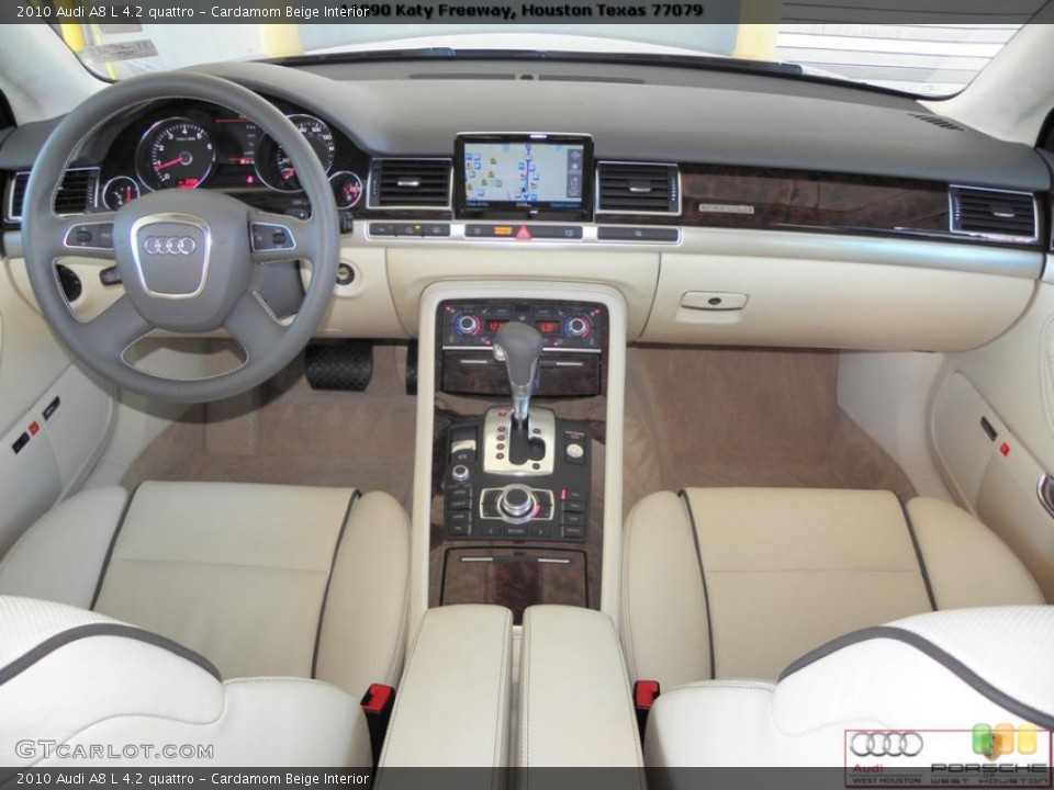 Cardamom Beige 2010 Audi A8 Interiors