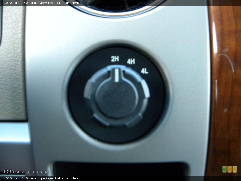Tan Interior Controls for the 2010 Ford F150 Lariat SuperCrew 4x4 #39399025