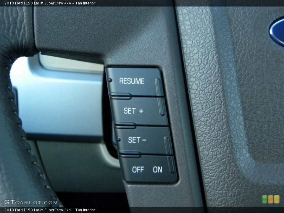 Tan Interior Controls for the 2010 Ford F150 Lariat SuperCrew 4x4 #39399057