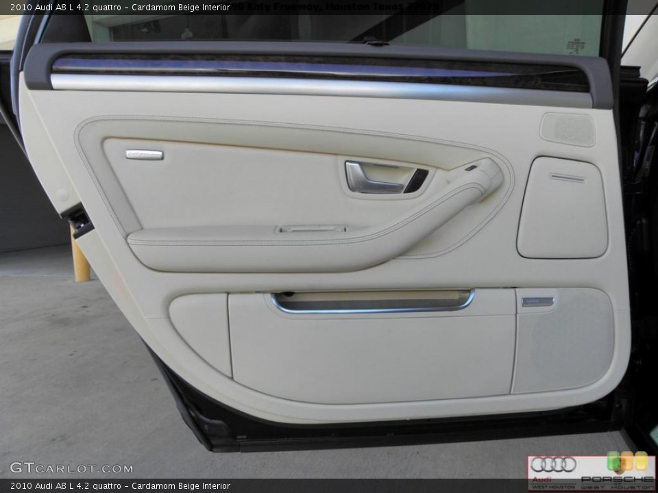 Cardamom Beige Interior Door Panel for the 2010 Audi A8 L 4.2 quattro #39399293