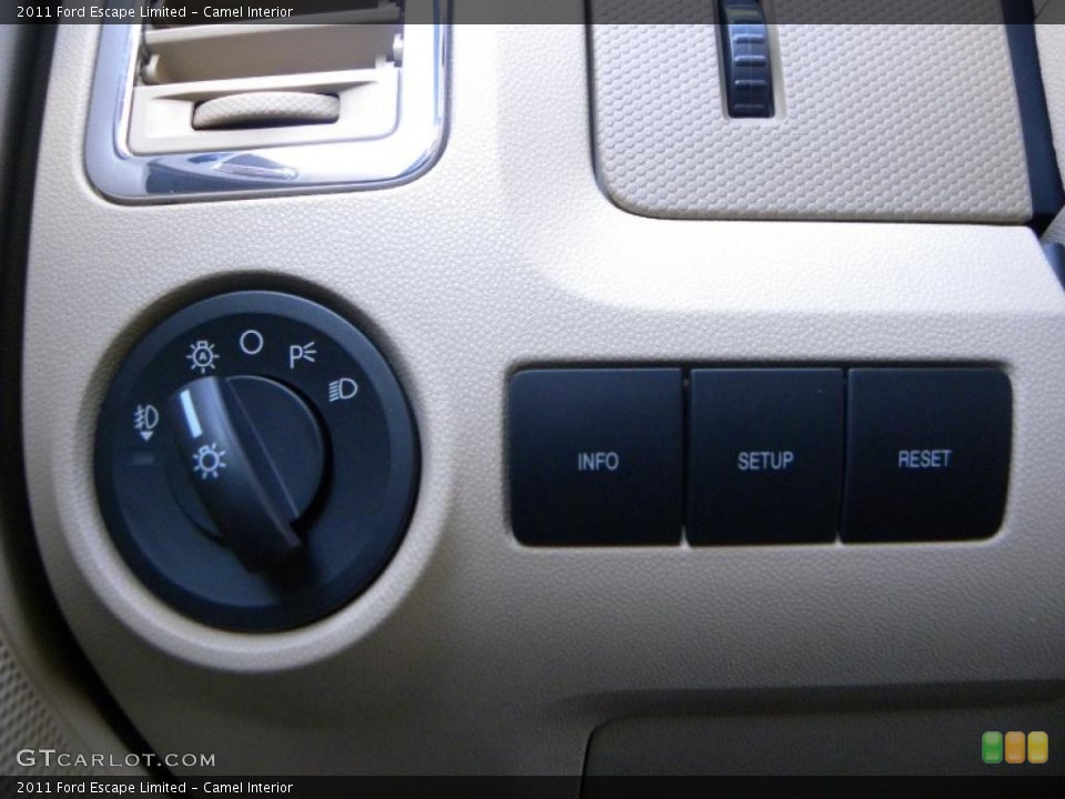 Camel Interior Controls for the 2011 Ford Escape Limited #39399789