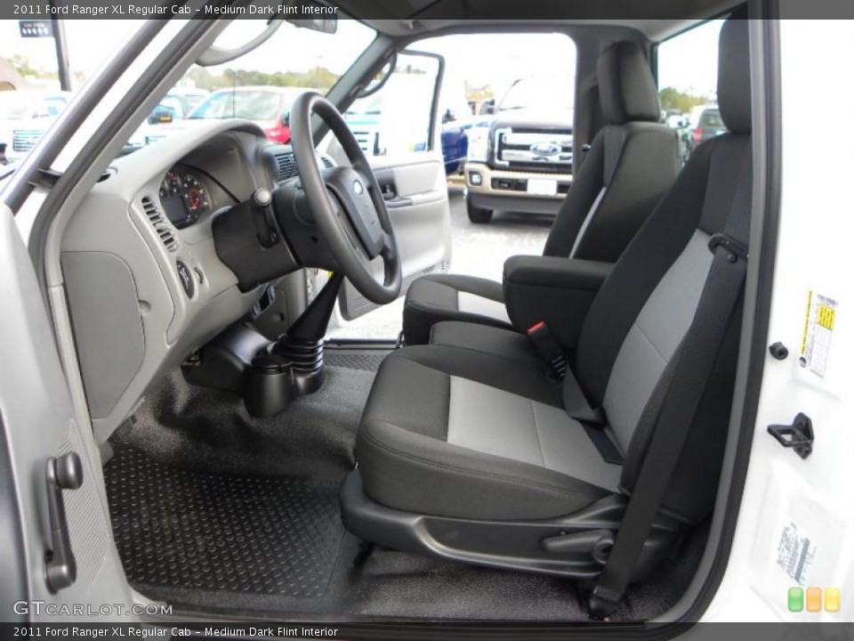 Medium Dark Flint Interior Photo for the 2011 Ford Ranger XL Regular Cab #39400297