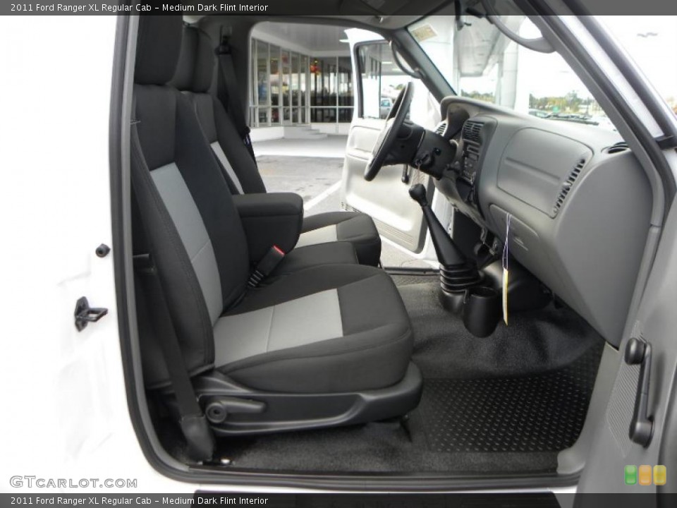 Medium Dark Flint Interior Photo for the 2011 Ford Ranger XL Regular Cab #39400313