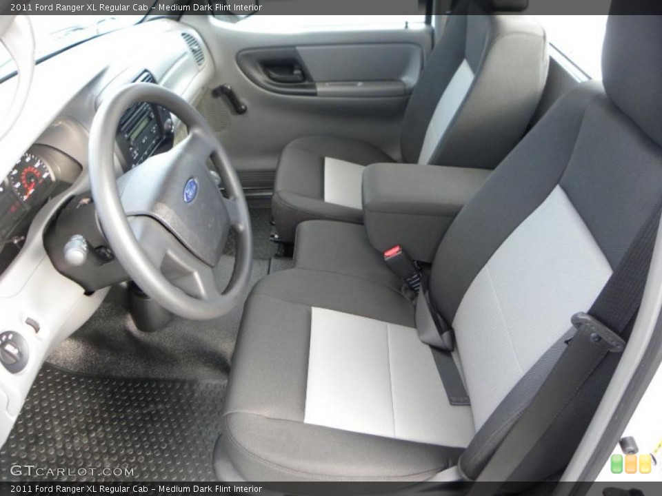 Medium Dark Flint Interior Prime Interior for the 2011 Ford Ranger XL Regular Cab #39400381
