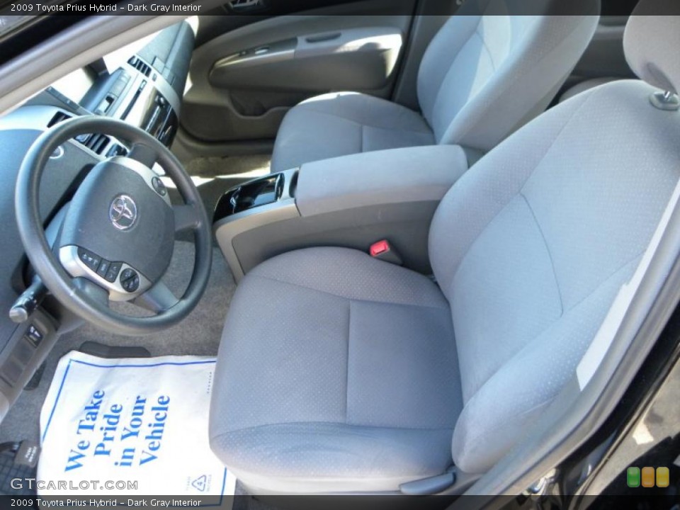 Dark Gray Interior Photo for the 2009 Toyota Prius Hybrid #39401609