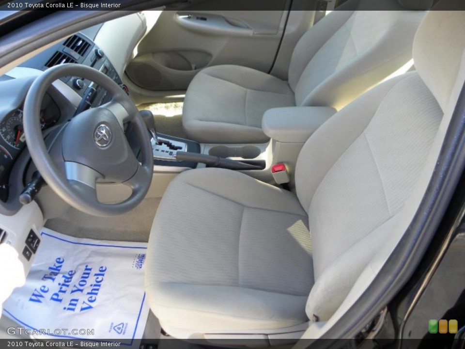 Bisque Interior Photo for the 2010 Toyota Corolla LE #39401993