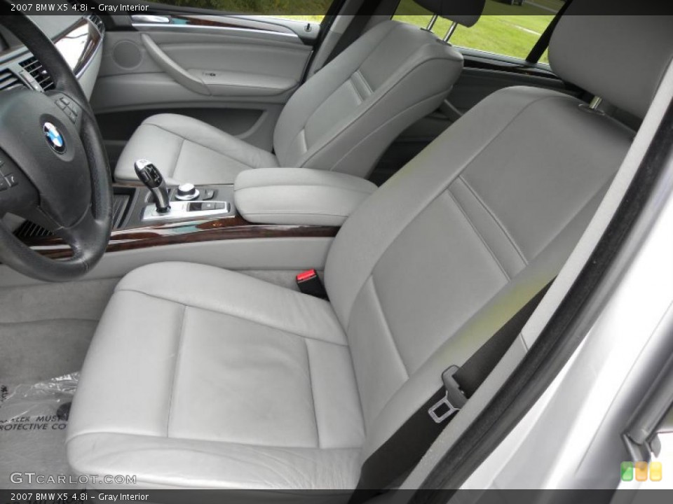 Gray Interior Photo for the 2007 BMW X5 4.8i #39403190