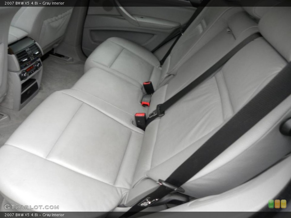 Gray Interior Photo for the 2007 BMW X5 4.8i #39403241