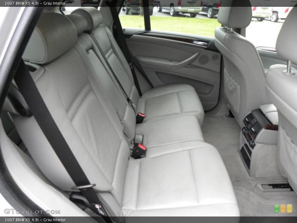 Gray Interior Photo for the 2007 BMW X5 4.8i #39403349