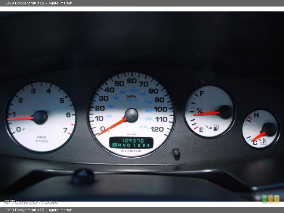 Agate Interior Gauges for the 1999 Dodge Stratus ES #39404557