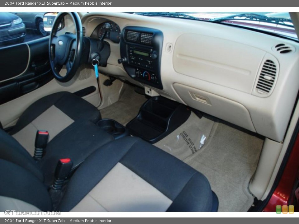 Medium Pebble Interior Dashboard for the 2004 Ford Ranger XLT SuperCab #39405157