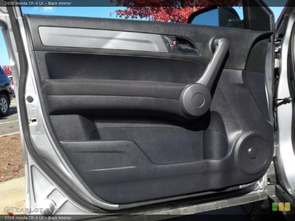 Black Interior Door Panel for the 2008 Honda CR-V LX #39405469
