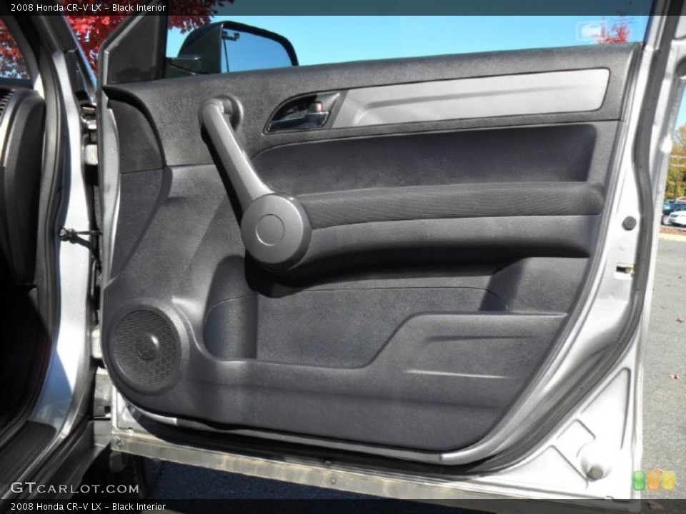 Black Interior Door Panel for the 2008 Honda CR-V LX #39405697