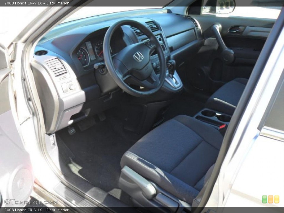 Black Interior Prime Interior for the 2008 Honda CR-V LX #39405741