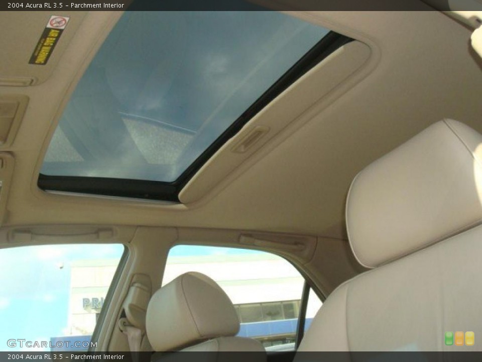 Parchment Interior Sunroof for the 2004 Acura RL 3.5 #39406413