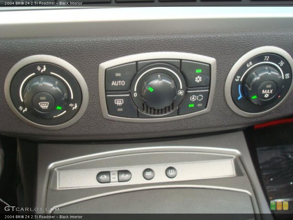 Black Interior Controls for the 2004 BMW Z4 2.5i Roadster #39406865