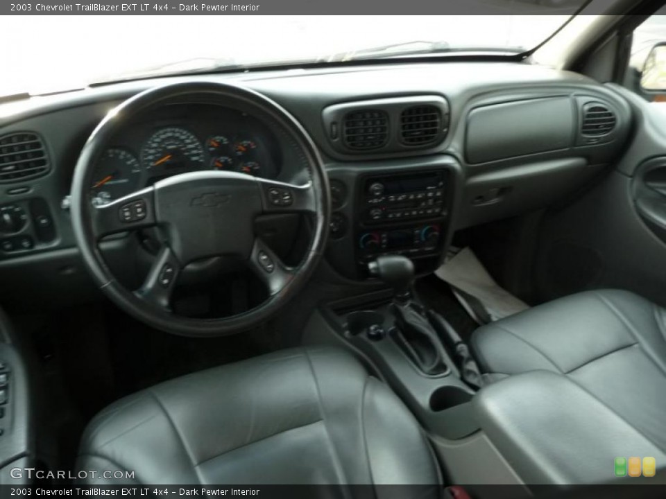 Dark Pewter Interior Prime Interior for the 2003 Chevrolet TrailBlazer EXT LT 4x4 #39407325