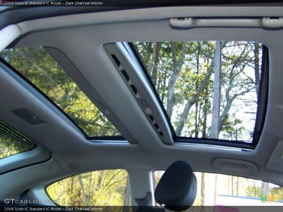 Dark Charcoal Interior Sunroof for the 2006 Scion tC  #39407797