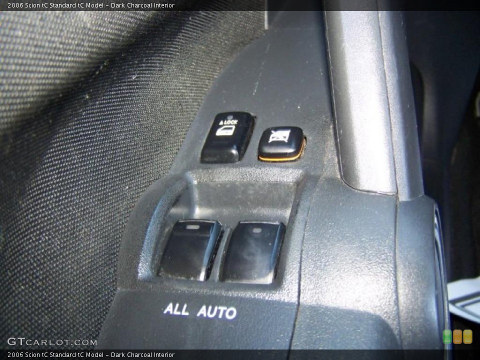 Dark Charcoal Interior Controls for the 2006 Scion tC  #39408029