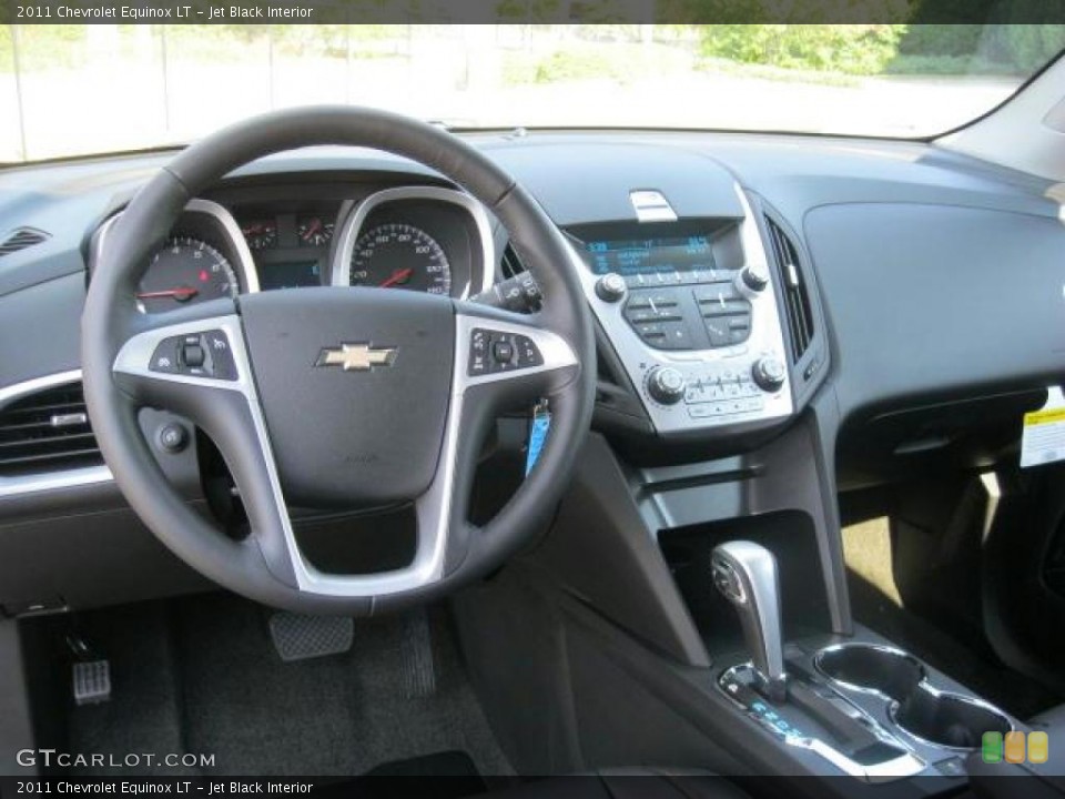 Jet Black Interior Dashboard for the 2011 Chevrolet Equinox LT #39408409
