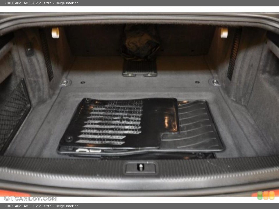 Beige Interior Trunk for the 2004 Audi A8 L 4.2 quattro #39408537