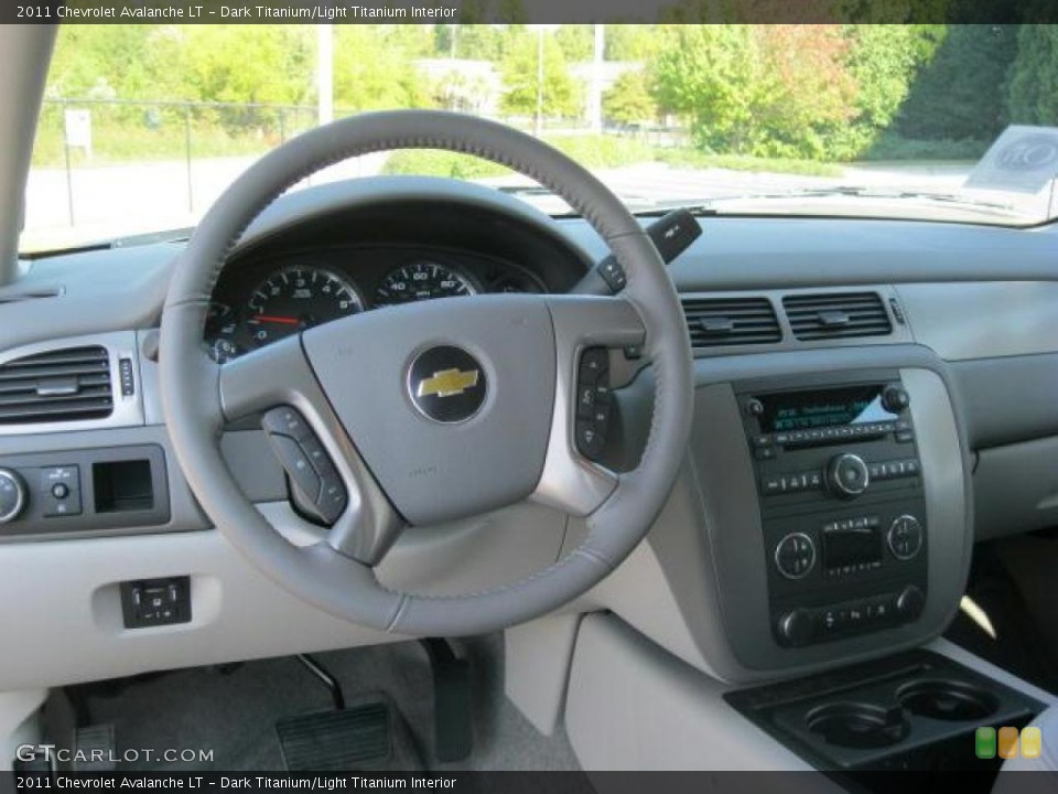 Dark Titanium/Light Titanium Interior Dashboard for the 2011 Chevrolet Avalanche LT #39408813