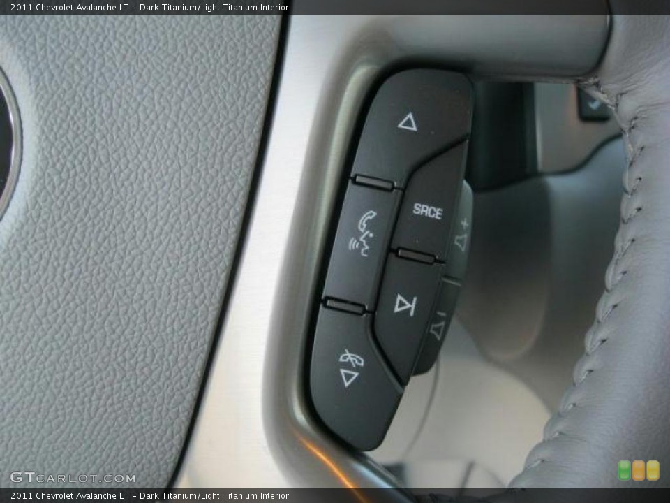 Dark Titanium/Light Titanium Interior Controls for the 2011 Chevrolet Avalanche LT #39408845
