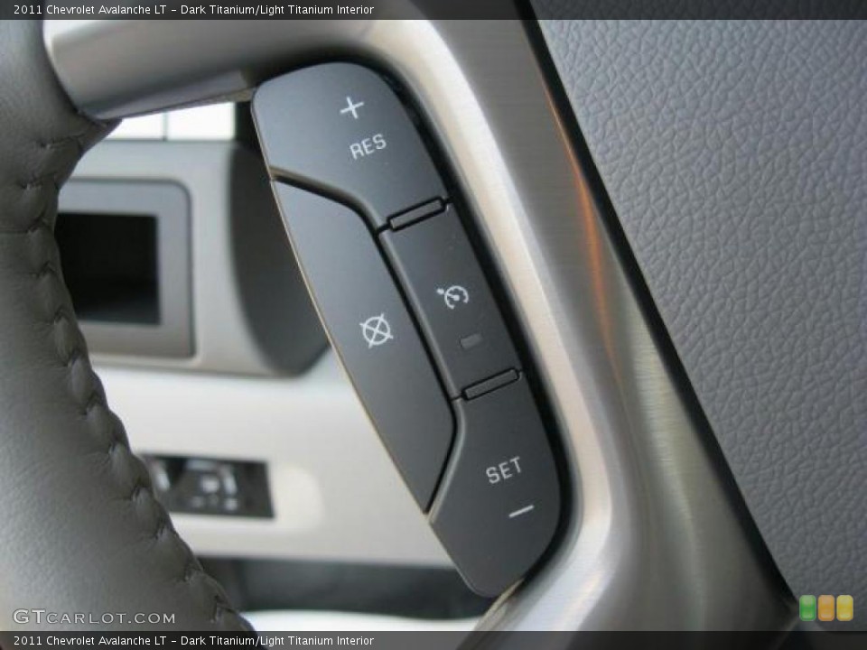 Dark Titanium/Light Titanium Interior Controls for the 2011 Chevrolet Avalanche LT #39408861