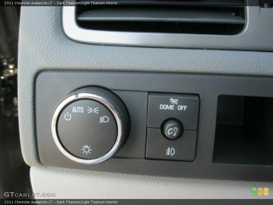 Dark Titanium/Light Titanium Interior Controls for the 2011 Chevrolet Avalanche LT #39408877