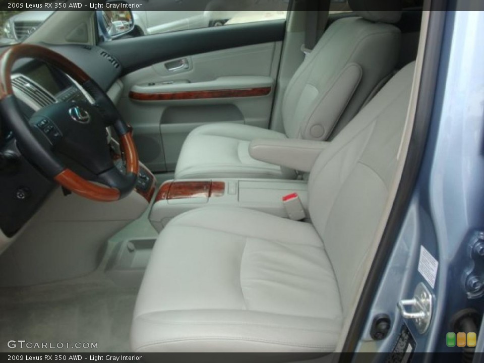 Light Gray Interior Photo for the 2009 Lexus RX 350 AWD #39409605