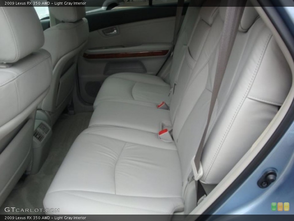 Light Gray Interior Photo for the 2009 Lexus RX 350 AWD #39409625