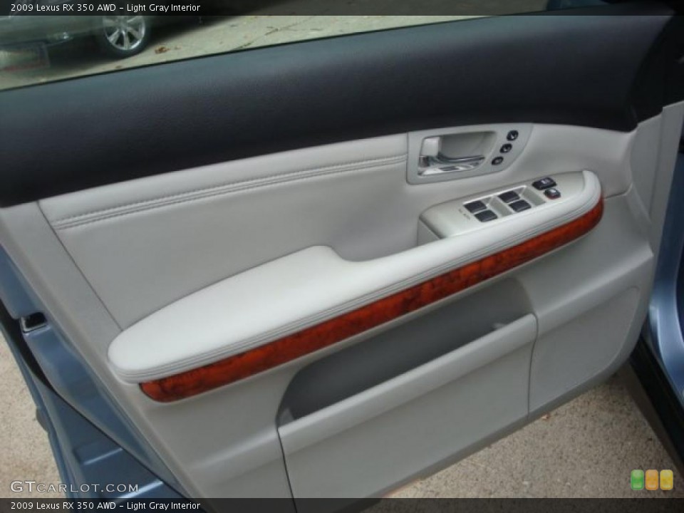 Light Gray Interior Door Panel for the 2009 Lexus RX 350 AWD #39409661
