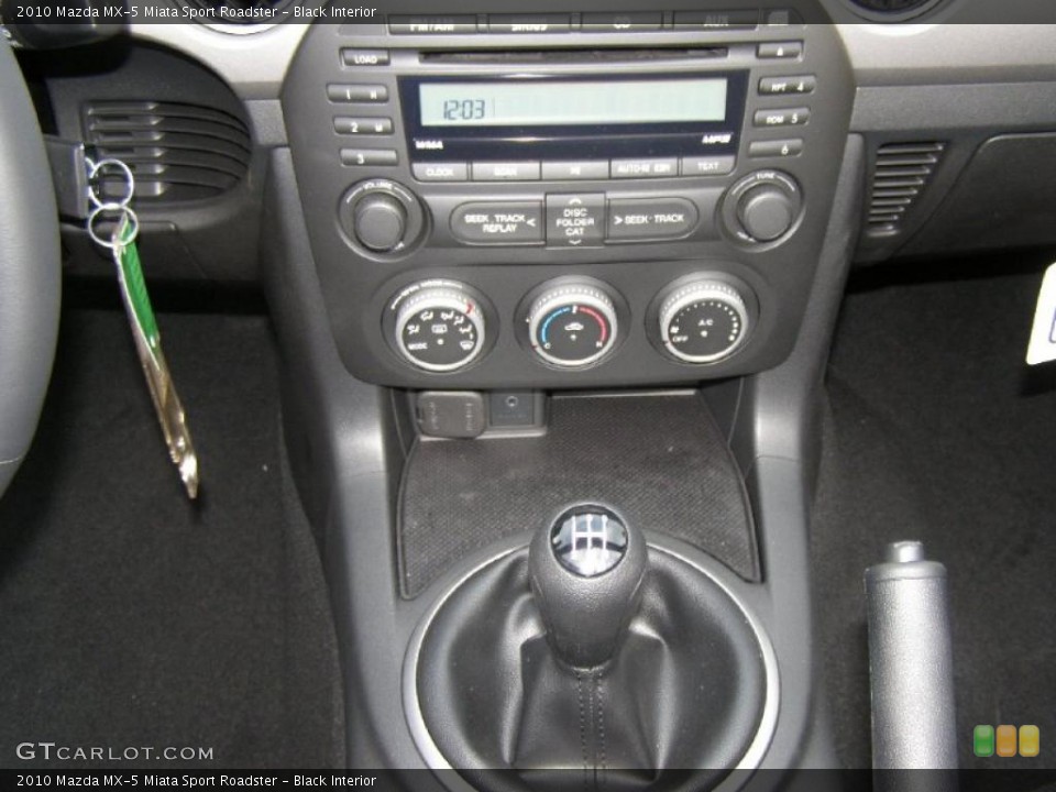 Black Interior Transmission for the 2010 Mazda MX-5 Miata Sport Roadster #39410085