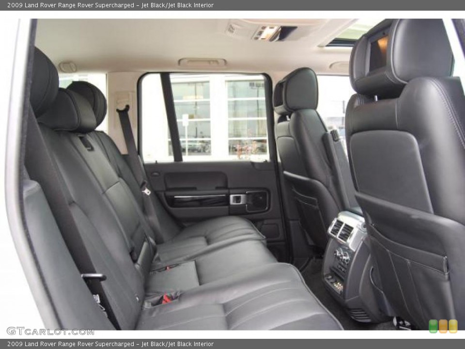 Jet Black/Jet Black Interior Photo for the 2009 Land Rover Range Rover Supercharged #39410301