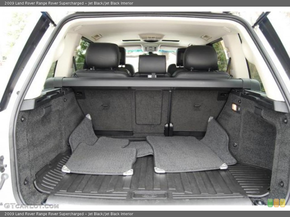 Jet Black/Jet Black Interior Trunk for the 2009 Land Rover Range Rover Supercharged #39410429